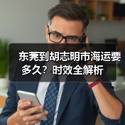 东莞到胡志明市海运要多久？时效全解析（图4）