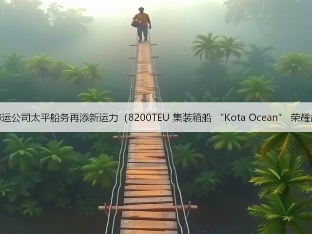 国际海运公司太平船务再添新运力(8200TEU 集装箱船 “Kota Ocean” 荣耀命名)(图1) 国际海运公司太平船务再添新运力(8200TEU 集装箱船 “Kota Ocean” 荣耀命名)(图1)