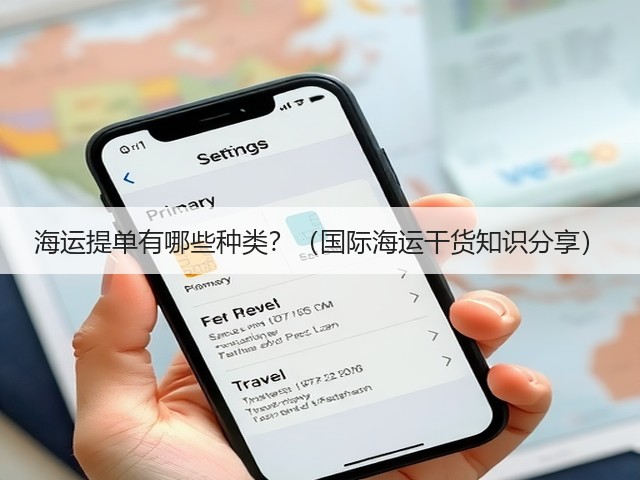 海运提单有哪些种类？（国际海运干货知识分享）(图3)
