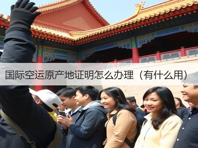 国际空运原产地证明怎么办理(有什么用)(图3) 国际空运原产地证明怎么办理(有什么用)(图3)