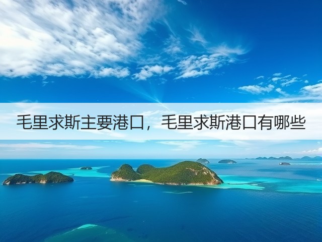 毛里求斯主要港口,毛里求斯港口有哪些(图3) 毛里求斯主要港口,毛里求斯港口有哪些(图3)