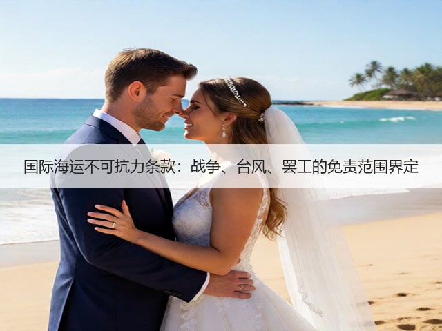国际海运不可抗力条款：战争、台风、罢工的免责范围界定(图1)