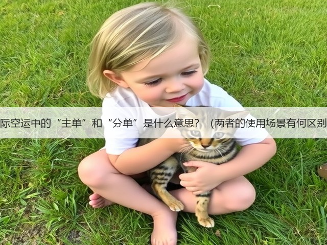 国际空运中的“主单”和“分单”是什么意思？（两者的使用场景有何区别）(图1)