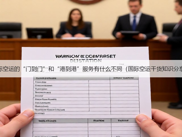 国际空运的“门到门”和“港到港”服务有什么不同(国际空运干货知识分享)(图1) 国际空运的“门到门”和“港到港”服务有什么不同(国际空运干货知识分享)(图1)