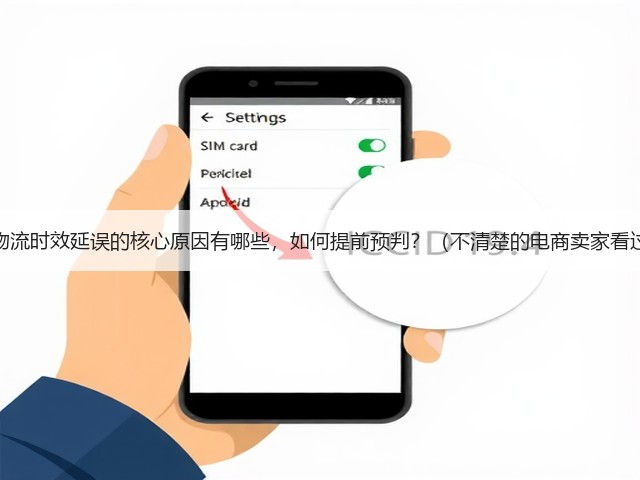 跨境物流时效延误的核心原因有哪些，如何提前预判？（不清楚的电商卖家看过来）(图1)