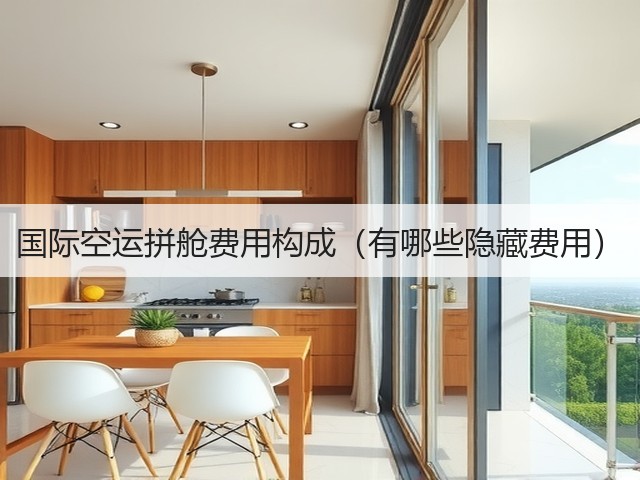 国际空运拼舱费用构成（有哪些隐藏费用）(图3)