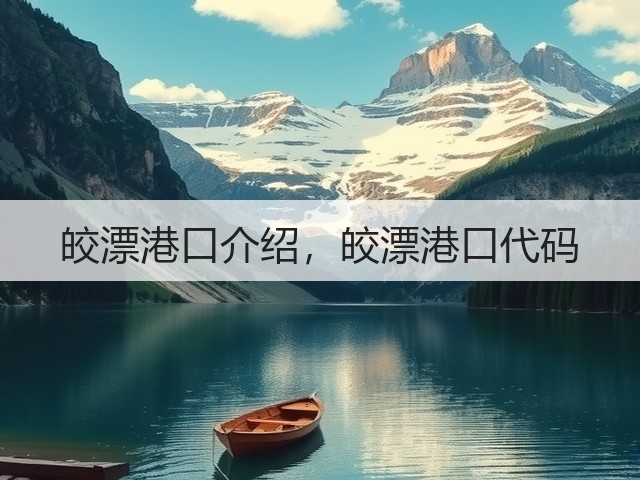皎漂港口介绍，皎漂港口代码(图2)