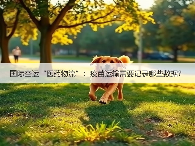 国际空运“医药物流”：疫苗运输需要记录哪些数据？(图1)