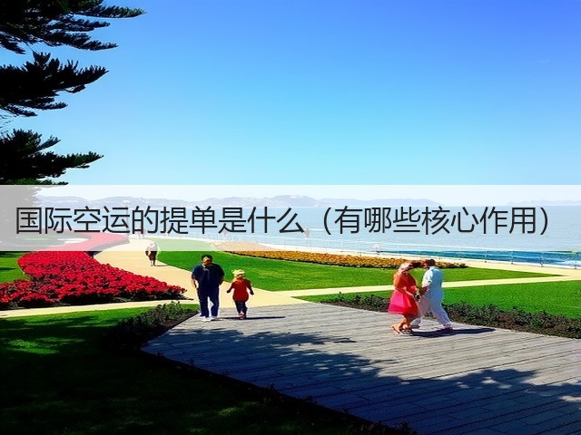 国际空运的提单是什么（有哪些核心作用）(图2)