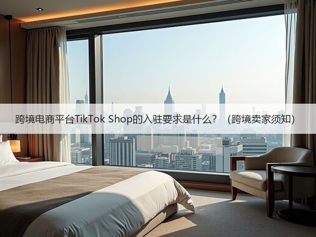 跨境电商平台TikTok Shop的入驻要求是什么?(跨境卖家须知)(图1) 跨境电商平台TikTok Shop的入驻要求是什么?(跨境卖家须知)(图1)