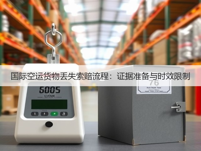 国际空运货物丢失索赔流程：证据准备与时效限制(图3)