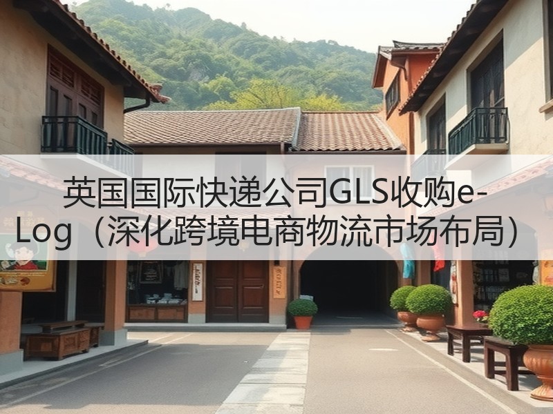 英国国际快递公司GLS收购e-Log（深化跨境电商物流市场布局）