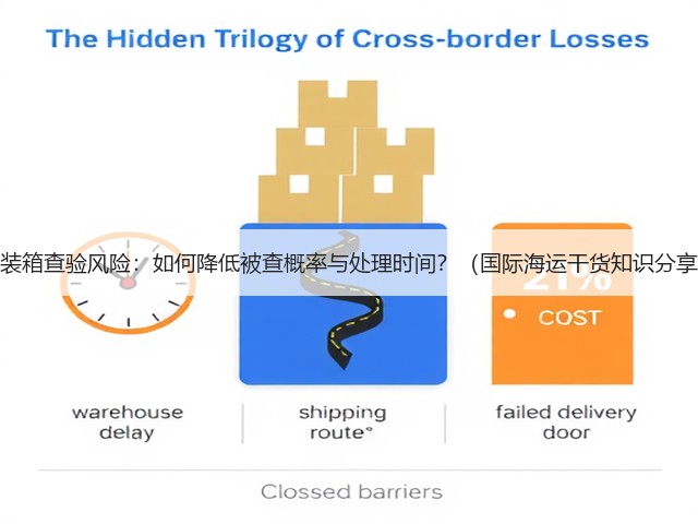 集装箱查验风险：如何降低被查概率与处理时间？（国际海运干货知识分享）(图3)