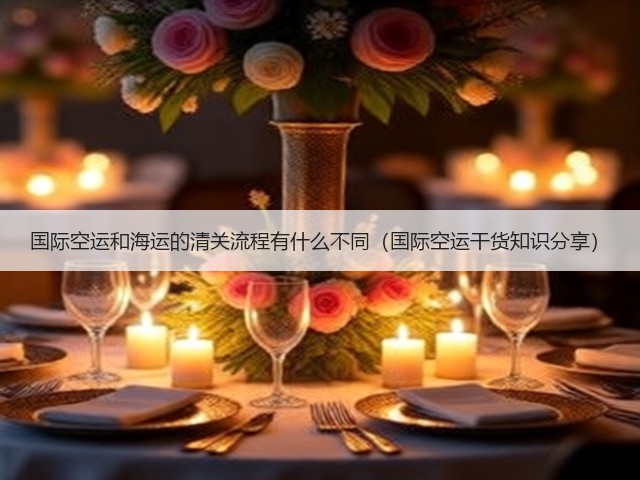 国际空运和海运的清关流程有什么不同(国际空运干货知识分享)(图1) 国际空运和海运的清关流程有什么不同(国际空运干货知识分享)(图1)