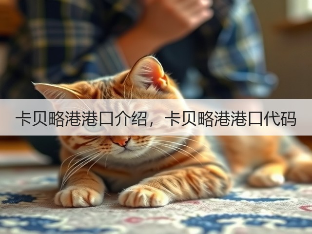 卡贝略港港口介绍，卡贝略港港口代码(图2)