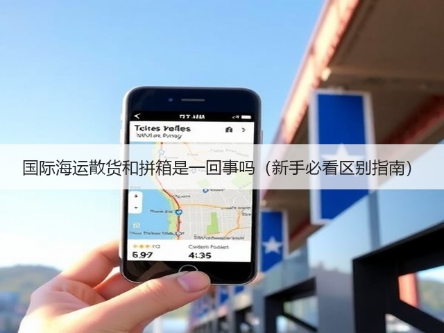 国际海运散货和拼箱是一回事吗(新手必看区别指南)(图3) 国际海运散货和拼箱是一回事吗(新手必看区别指南)(图3)