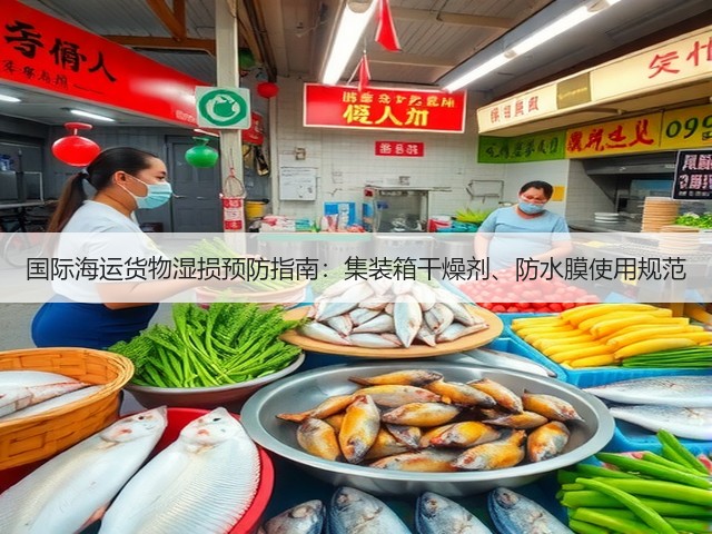 国际海运货物湿损预防指南：集装箱干燥剂、防水膜使用规范(图1)