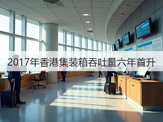2017年香港集装箱吞吐量六年首升(图3) 2017年香港集装箱吞吐量六年首升(图3)