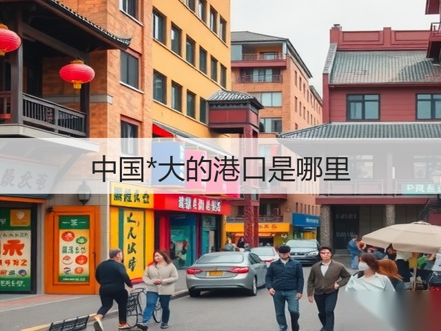 中国*大的港口是哪里(图2)