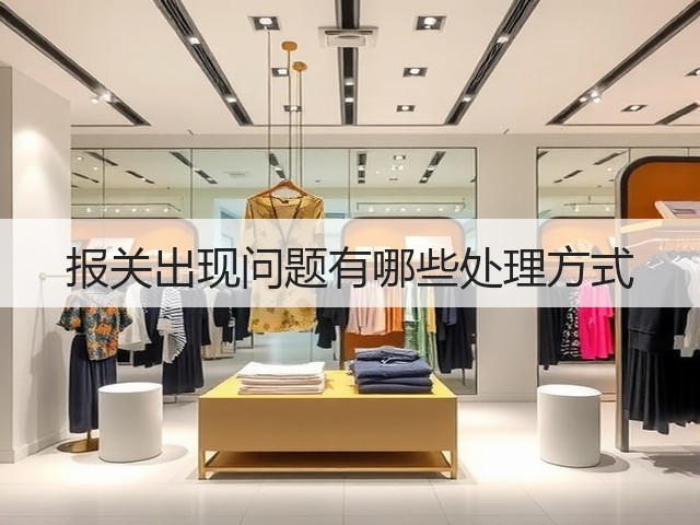 报关出现问题有哪些处理方式(图3) 报关出现问题有哪些处理方式(图3)