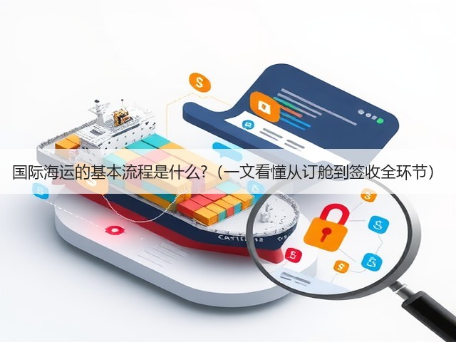 国际海运的基本流程是什么?(一文看懂从订舱到签收全环节)(图3) 国际海运的基本流程是什么?(一文看懂从订舱到签收全环节)(图3)