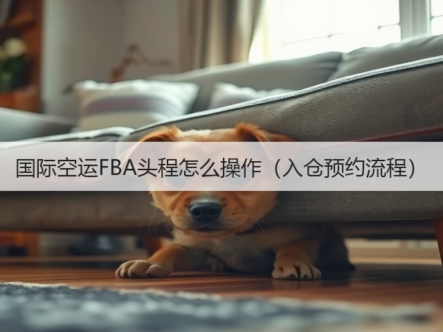国际空运FBA头程怎么操作（入仓预约流程）(图3)