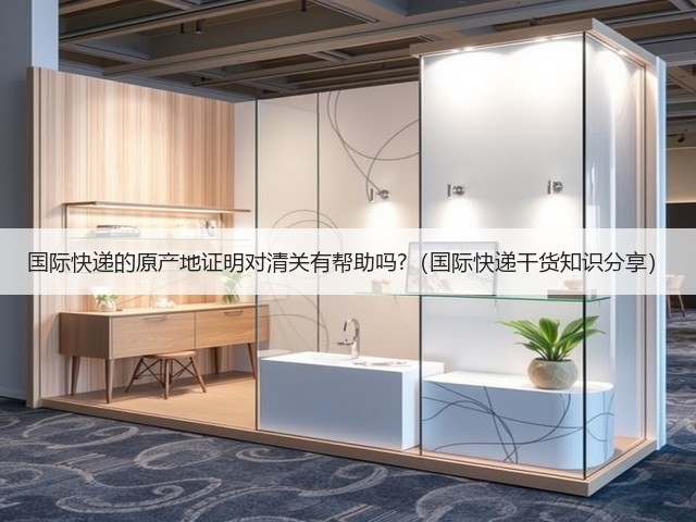 国际快递的原产地证明对清关有帮助吗?(国际快递干货知识分享)(图2) 国际快递的原产地证明对清关有帮助吗?(国际快递干货知识分享)(图2)