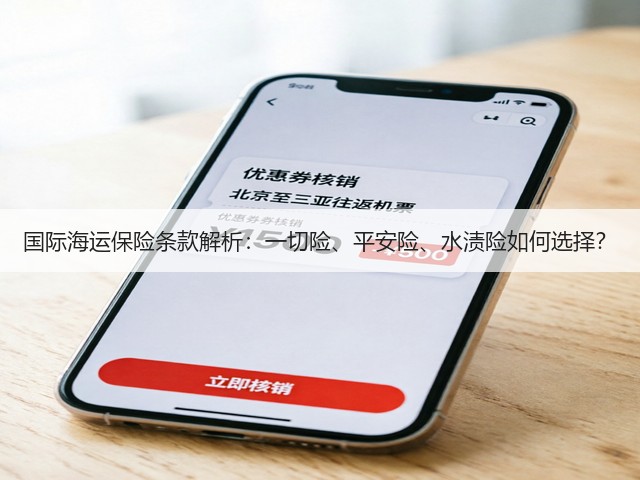 国际海运保险条款解析：一切险、平安险、水渍险如何选择？(图3)