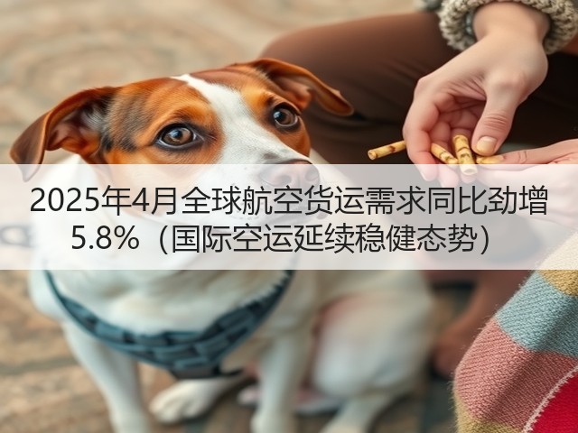 2025年4月全球航空货运需求同比劲增 5.8%（国际空运延续稳健态势）(图1)