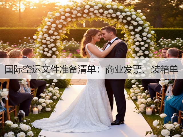 国际空运文件准备清单：商业发票、装箱单(图1)