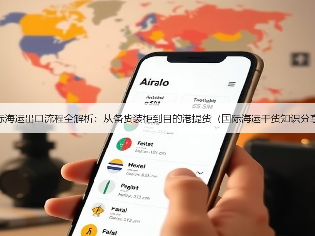 国际海运出口流程全解析:从备货装柜到目的港提货(国际海运干货知识分享)(图1) 国际海运出口流程全解析:从备货装柜到目的港提货(国际海运干货知识分享)(图1)