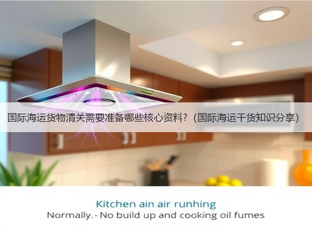 国际海运货物清关需要准备哪些核心资料?（国际海运干货知识分享）(图2)