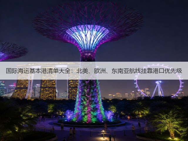 国际海运基本港清单大全：北美、欧洲、东南亚航线挂靠港口优先级(图3)