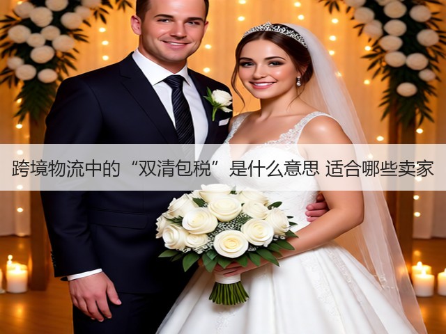 跨境物流中的“双清包税”是什么意思 适合哪些卖家(图3)