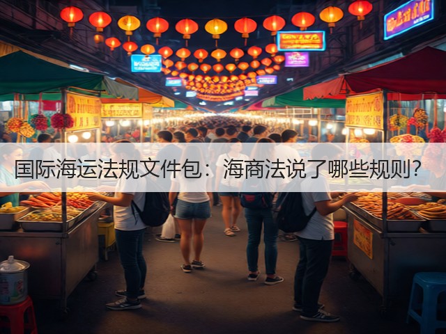 国际海运法规文件包：海商法说了哪些规则？(图3)