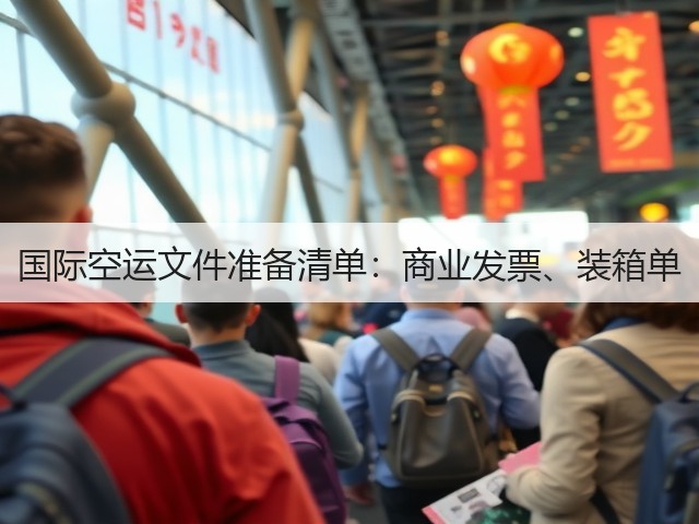 国际空运文件准备清单：商业发票、装箱单(图3)