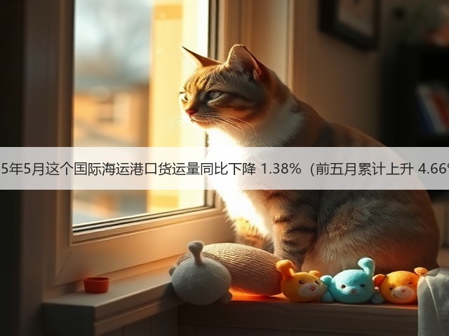 2025年5月这个国际海运港口货运量同比下降 1.38%(前五月累计上升 4.66%)(图1) 2025年5月这个国际海运港口货运量同比下降 1.38%(前五月累计上升 4.66%)(图1)