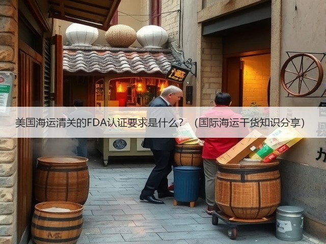 美国海运清关的FDA认证要求是什么?(国际海运干货知识分享)(图3) 美国海运清关的FDA认证要求是什么?(国际海运干货知识分享)(图3)