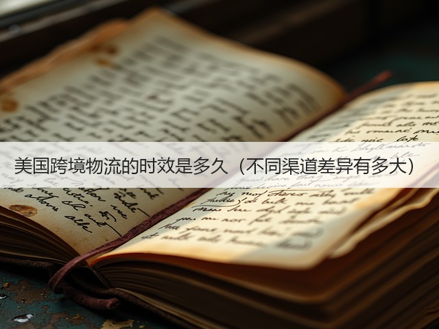 美国跨境物流的时效是多久(不同渠道差异有多大)(图1) 美国跨境物流的时效是多久(不同渠道差异有多大)(图1)