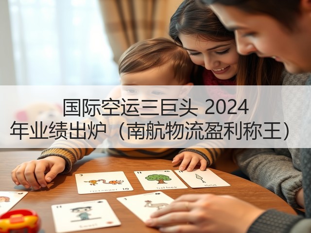 国际空运三巨头 2024 年业绩出炉（南航物流盈利称王）(图3)