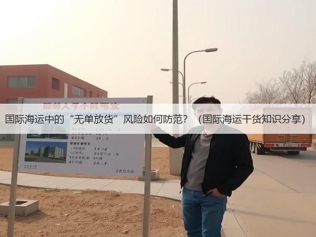 国际海运中的“无单放货”风险如何防范?(国际海运干货知识分享)(图1) 国际海运中的“无单放货”风险如何防范?(国际海运干货知识分享)(图1)