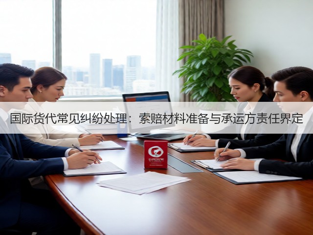 国际货代常见纠纷处理：索赔材料准备与承运方责任界定(图3)