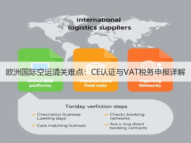欧洲国际空运清关难点：CE认证与VAT税务申报详解(图1)