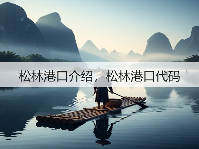 松林港口介绍，松林港口代码(图1)