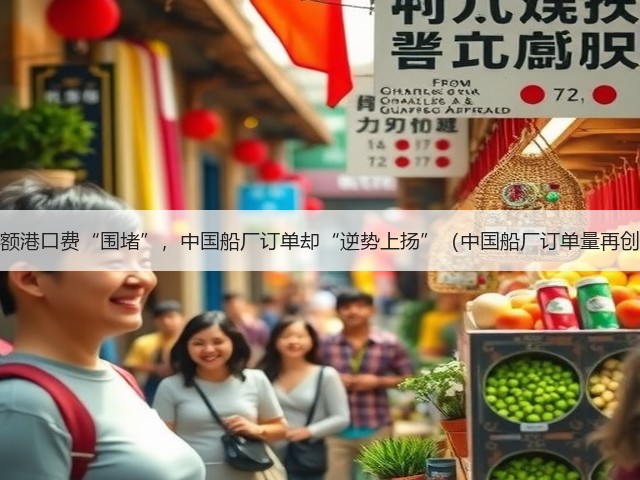 美征高额港口费“围堵”，中国船厂订单却“逆势上扬”（中国船厂订单量再创新高）(图3)