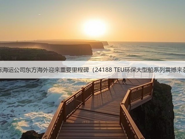 国际海运公司东方海外迎来重要里程碑（24188 TEU环保大型船系列震撼来袭）(图1)