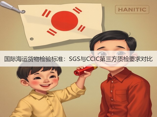国际海运货物检验标准:SGS与CCIC第三方质检要求对比(图3) 国际海运货物检验标准:SGS与CCIC第三方质检要求对比(图3)