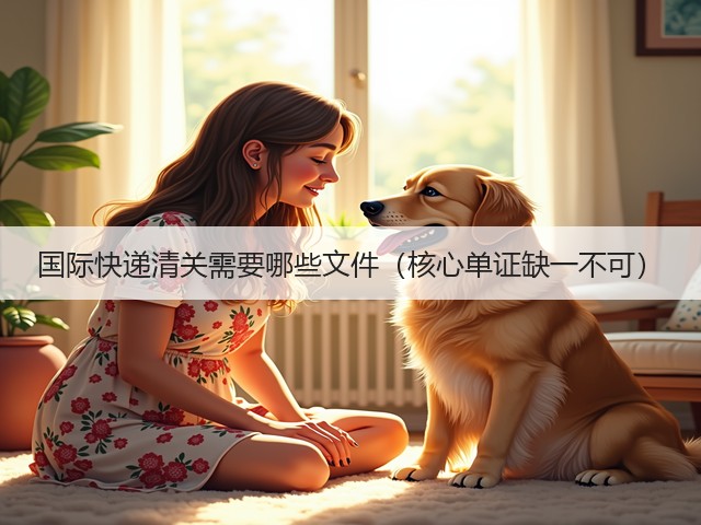 国际快递清关需要哪些文件（核心单证缺一不可）(图3)