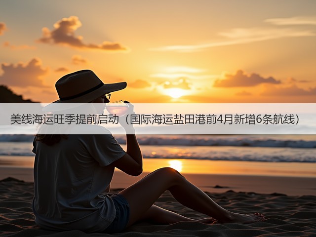 美线海运旺季提前启动（国际海运盐田港前4月新增6条航线）(图3)