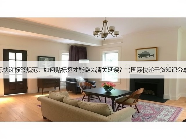 国际快递标签规范:如何贴标签才能避免清关延误?(国际快递干货知识分享)(图1) 国际快递标签规范:如何贴标签才能避免清关延误?(国际快递干货知识分享)(图1)